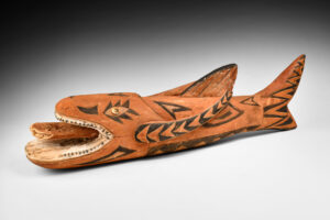New Ireland Malangan Shark Carving New Guinea