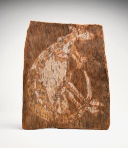 Superb Old Bark Painting X-Ray Kangaroo, Western Arnhem Land