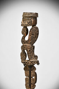 Superb New Guinea Massim Lime Spatula, Milne Bay Province, Papua New Guinea