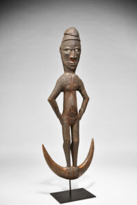 Fine Old Sepik Basket Hook Figure New Guinea