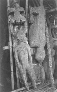 Old Nagaland Ceremonial House Burma