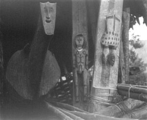 Old Nagaland Ceremonial House Burma