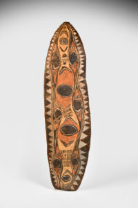 Superb Old War Shield April River East Sepik Province Papua New Guinea