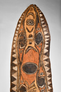 Superb Old War Shield April River East Sepik Province Papua New Guinea
