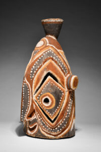 Superb Old New Guinea Abelam Helmet Mask, East Sepik Province Papua New Guinea