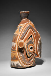 Superb Old New Guinea Abelam Helmet Mask, East Sepik Province Papua New Guinea