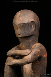 Old Ifugao Bulul Figure Luzon Island Philippines
