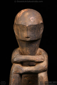 Old Ifugao Bulul Figure Luzon Island Philippines