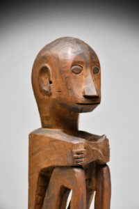 Old Leti Island Ancestor Figure, Maluku Tenggara Province in Eastern Indonesia