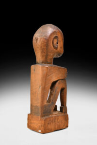 Old Leti Island Ancestor Figure, Maluku Tenggara Province in Eastern Indonesia